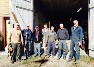 The Maintenance Crew of StreetCar#23 have everything ready for the 2014 season